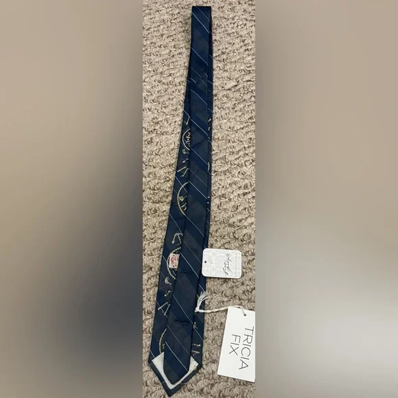 NWT Free People Tricia Fix Embellished Tie - blue - one size / ALL - Picture 12 of 13